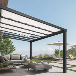 Canopia - Pergola - Stockholm 3,4x5,2m - Gris