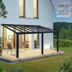 Canopia - Pergola - Stockholm 3,4x7,4m - Gris