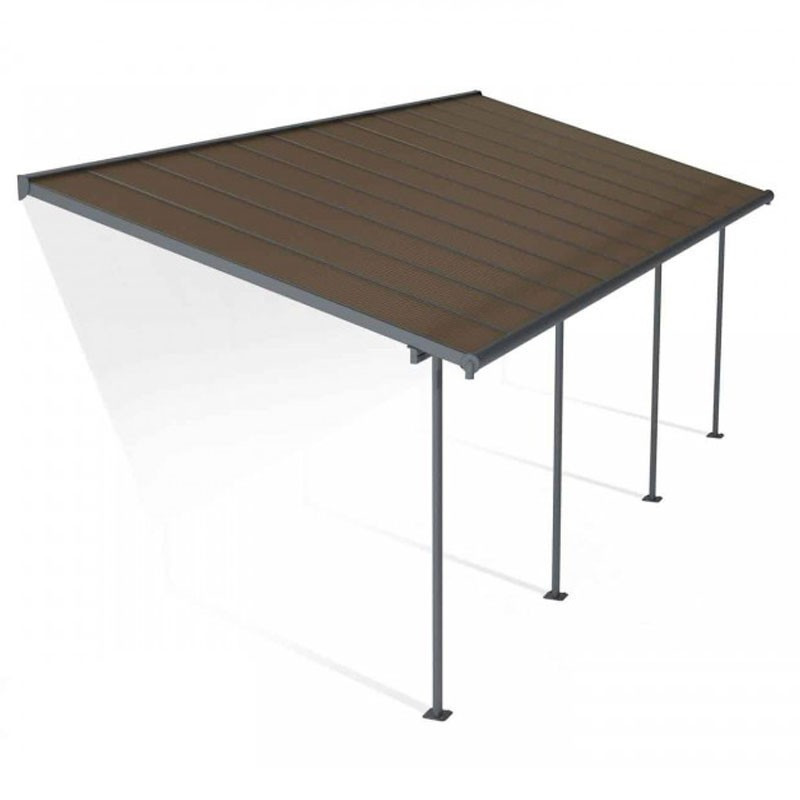 Canopia - Pergola - Capri - 6.10x3m - Gris Bronze