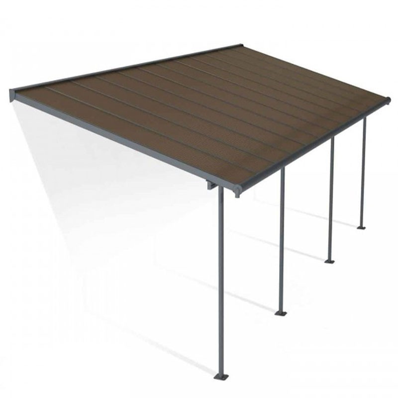 Canopia - Pergola - Capri - 7.30x3m - Gris Bronze