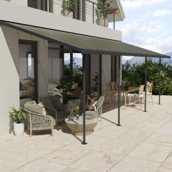 Canopia - Pergola - Capri - 7.30x3m - Gris Bronze