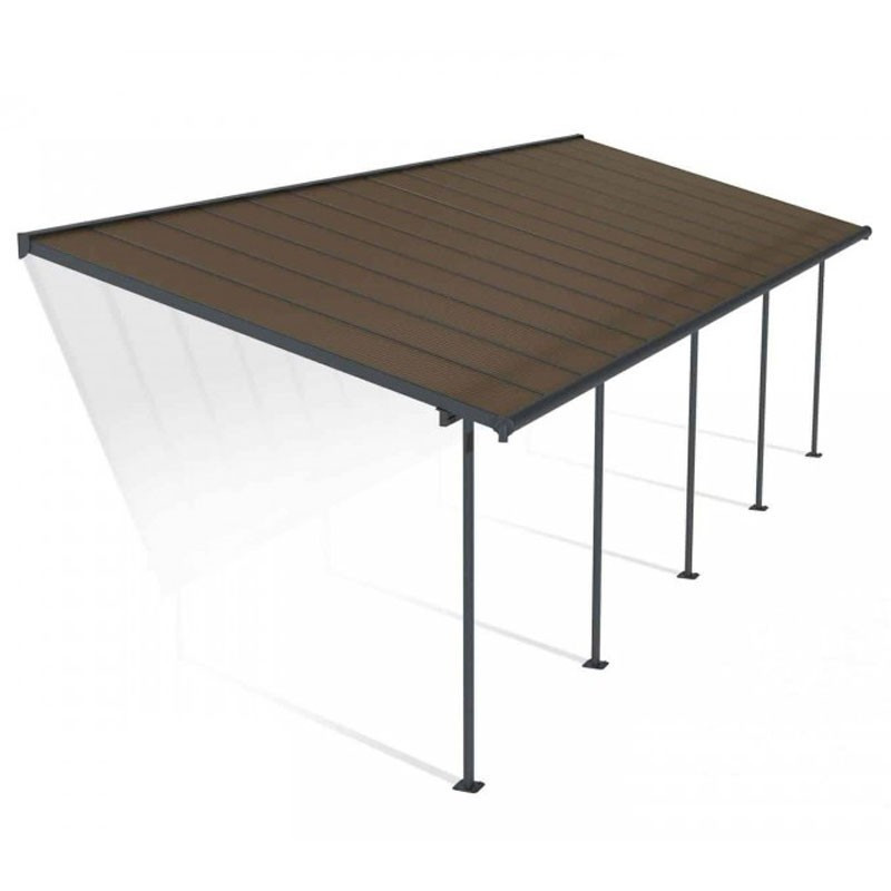 Canopia - Pergola - Capri - 9.15x3m - Gris Bronze