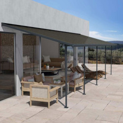 Canopia - Pergola - Capri - 9.15x3m - Gris Bronze