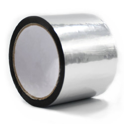 RUBAN ADHESIF ALU METALLISE 75MMX50M / TAPE METALLISED FOIL