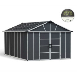 YUKON 11X17.2 S DARK GREY SHED NO FLOOR