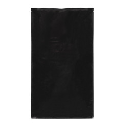 Qnubu - 50 sacs en aluminium scellables noir - 45x60cm