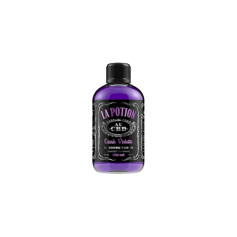 La Potion - Sirop gout violette - CBD 300mg - 100ml