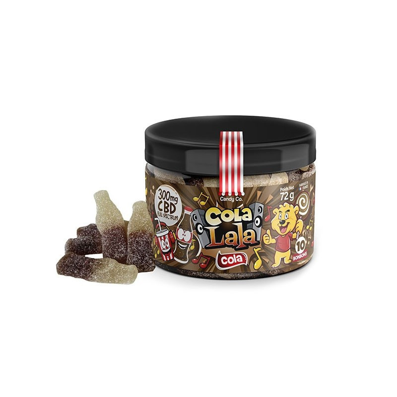 Candy Co - Bonbon gout Cola - CBD 300mg - 72g