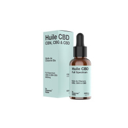 Le Chanvrier Suisse - Huile CBD 6000mg - CBG - CBN - 30ml