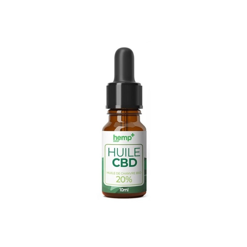 Hemp+ - Huile CBD 20% - 10ml - Chanvre naturel