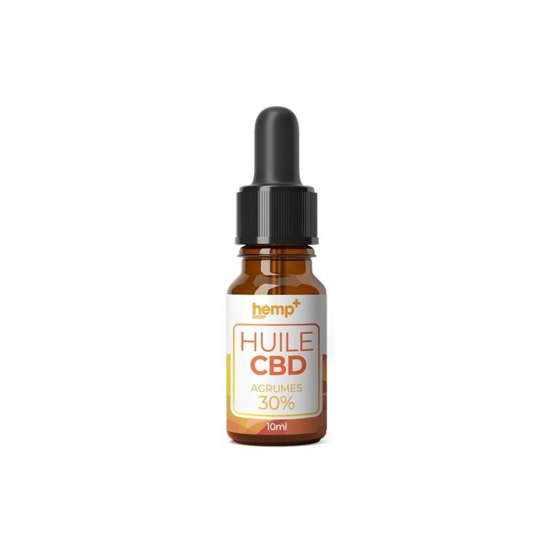 Hemp+ - Huile CBD 30% - 10ml - Agrumes