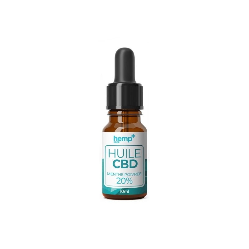 Hemp+ - Huile CBD 20% - 10ml - Menthe poivrée