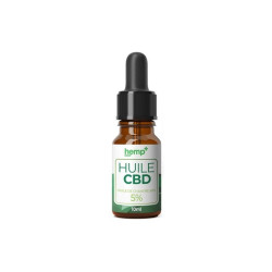 Hemp+ - Huile CBD 5% - 10ml - Chanvre naturel