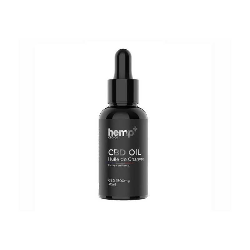 Hemp+ - Huile de chanvre CBD - 30ml - 1500mg