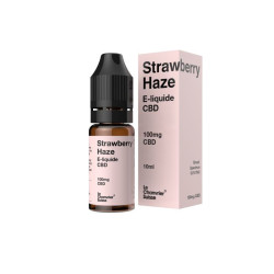 Le Chanvrier Suisse - E-liquide CBD 100mg - Fraise Haze 10ml