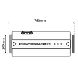 G.A.S - Extracteur Stratos Revolution Silenced 2039m³/h - 250 AC V2