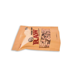 Raw - Sachet de 180 filtres Wide pré-roulés