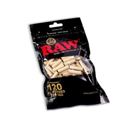 Raw - Sachet de 120 filtres Black XL