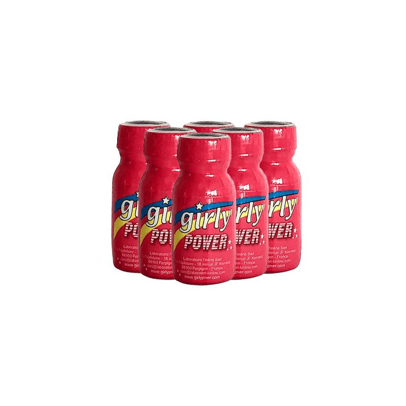 Lot de 18 Poppers Girly Power - 13 ml