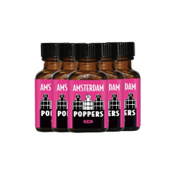 Lot de 18 Poppers Amsterdam - 25ml