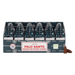 Satya - Lot de 6 - Encens en cône BACKFLOW SATYA PALO SANTO