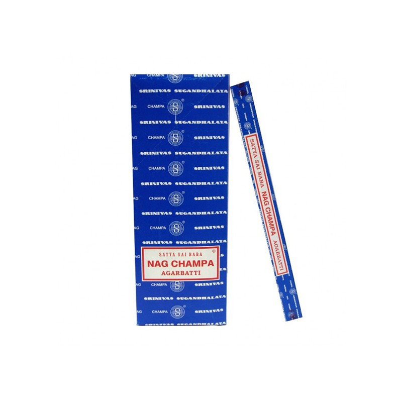 Satya - Lot de 25 encens NAG CHAMPA - 10G