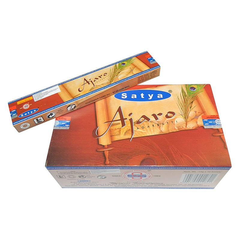 Satya - Lot de 15 - Encens AJARO - 15G