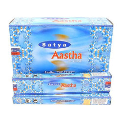 Satya - Lot de 12 - Encens AASTHA - 15G