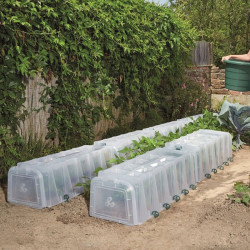 Garantia - Lot de 3 Tunnels/serres rigides pour potager Sunny (sur commande)