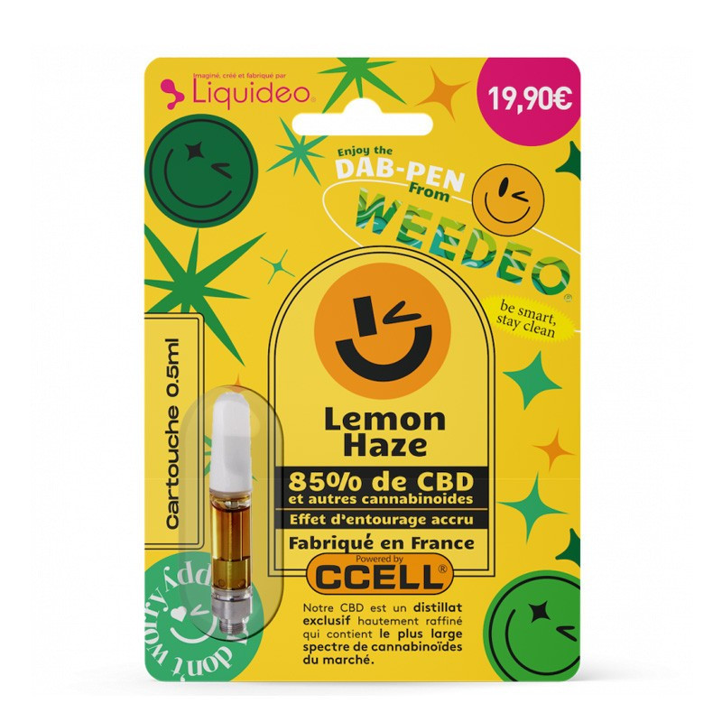 Weedeo - Cartouche CBD Dad Pod - Lemon Haze