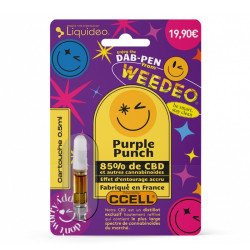 Weedeo - Cartouche CBD Dad Pod - Purple Punch