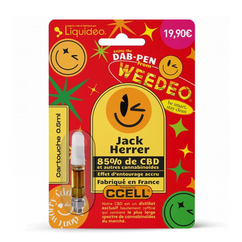 Weedeo - Cartouche CBD Dad Pod - Jack Herrer