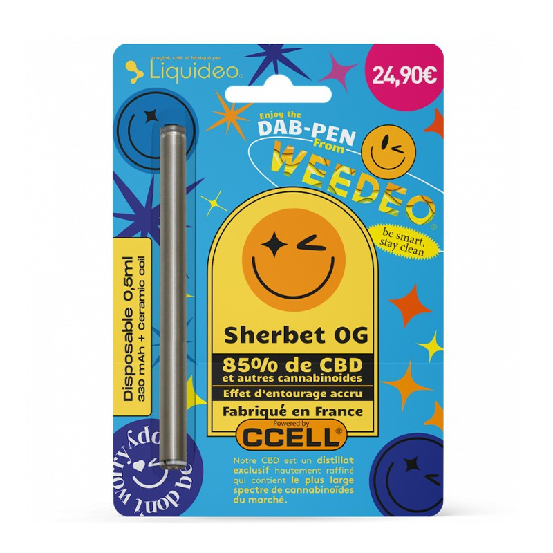 Weedeo - Vape Pen CBD - Sherbert OG