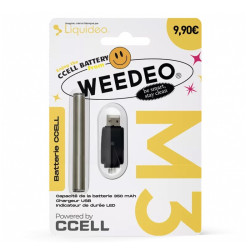 Weedeo - Batterie CCELL + Vape Pen Rechargeable