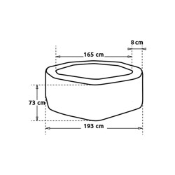 Netspa - Spa semi-rigide Octopus - 4/6 places