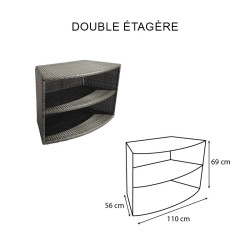 Netspa - Mobilier pour Spa Octopus - Ensemble de 5 modules