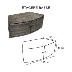 Netspa - Mobilier pour Spa Octopus - Ensemble de 5 modules