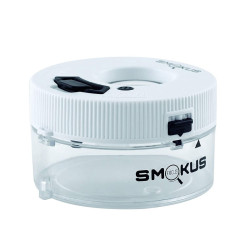 Smokus Focus - Jetpack infinity white - Pot hermétique avec loupe