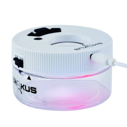 Smokus Focus - Jetpack infinity white - Pot hermétique avec loupe