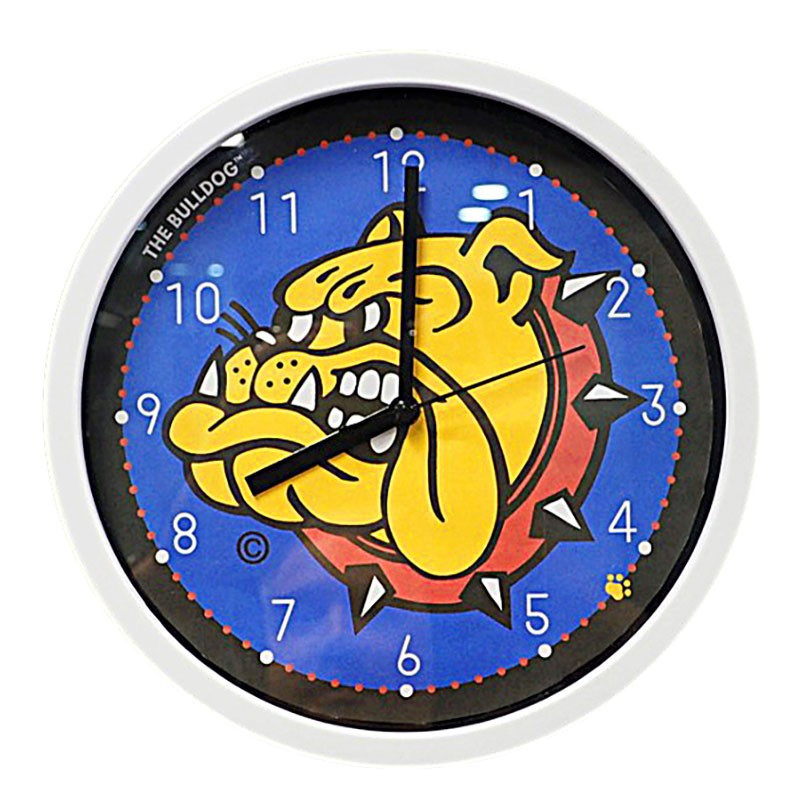 BULLDOG ALUMINIUM WALL CLOCK