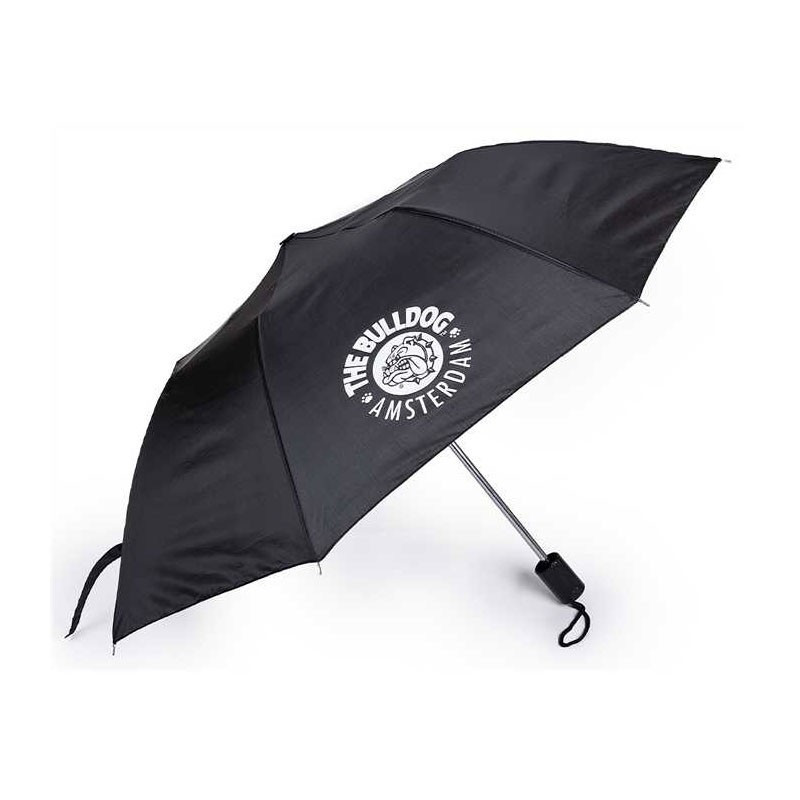 BULLDOG FOLDABLE BLACK UMBRELLA