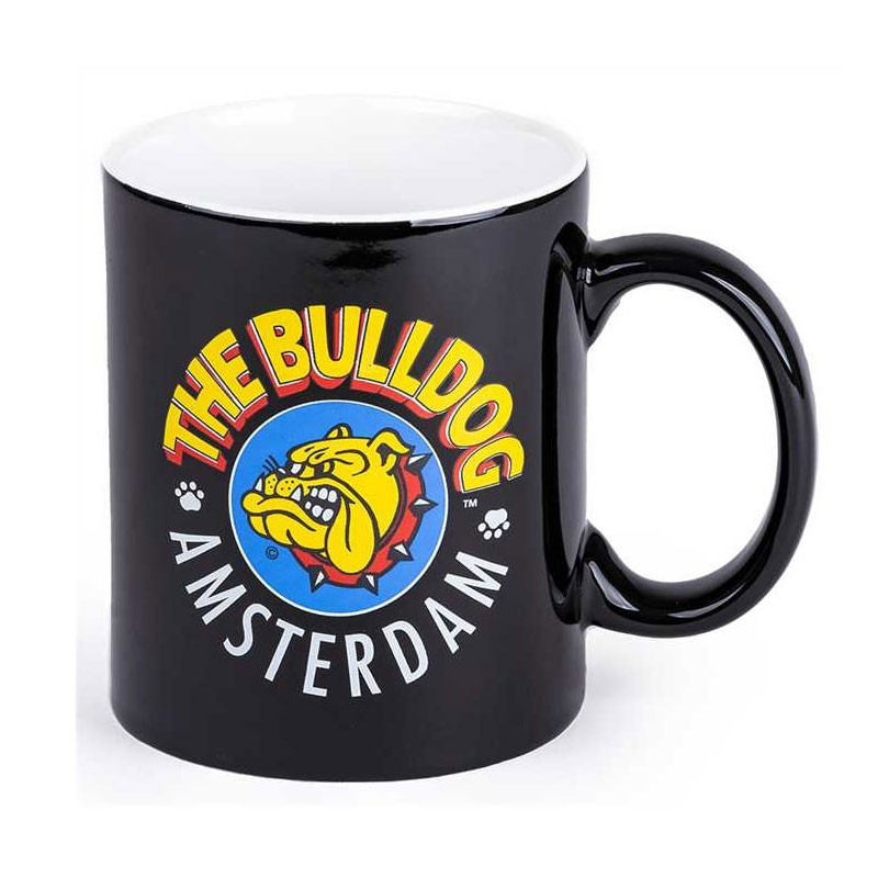 BULLDOG COFFE MUG BLACK