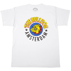 BULLDOG ORIGINAL T SHIRT WHITE SMALL (S)