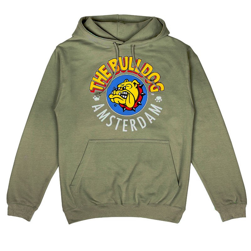 BULLDOG ORIGINAL HOODY OLIVE (S)