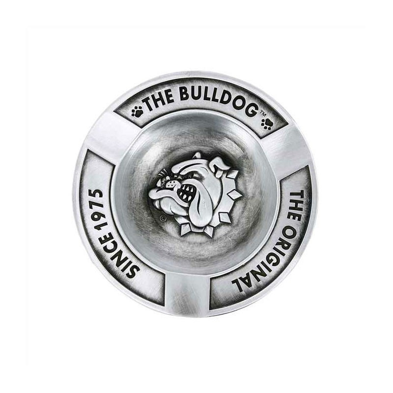 BULLDOG METAL CENDRIER EMBOSSED INTERNATIONAL