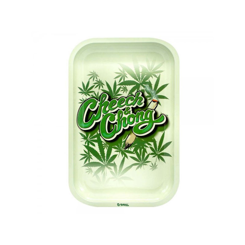 Plateau design métal - Médium - Cheech et Chong Camo - 27,5x17,5cm - G-Rollz