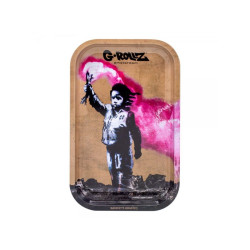 G-ROLLZ | BANKSY'S 'TORCH BOY' MEDIUM PLATEAU 17.5X27.5CM