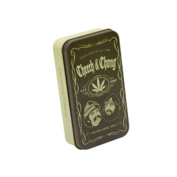 Boite métal - Cheech et Chong - Foncée 420 proof - Médium - 11,5X6,5X2.3CM - G-Rollz