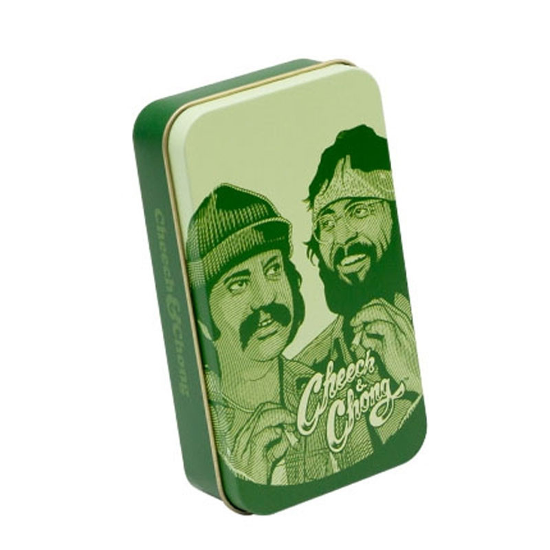 Boite métal - Cheech et Chong - 2 têtes - Médium - 11,5X6,5X2.3CM - G-Rollz