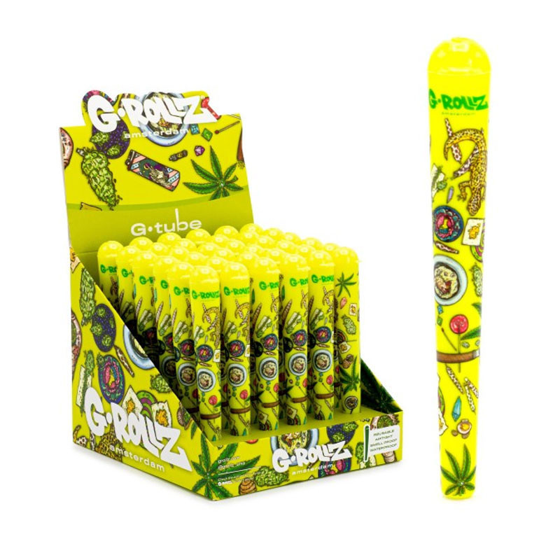 G-TUBE | BTE DE 36 CONES AMSTERDAM PICNIC YELLOW HOLDERS